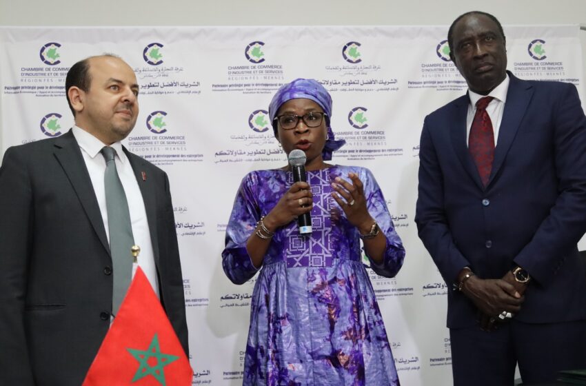  Excellence Seynabou Dial, Ambassadeur du Sénégal au Maroc : Pour une mobilisation des partenaires du secteur privé