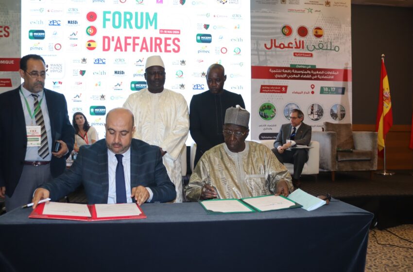  Coopération Maroc-Sénégal : L’IME et la CCIAD signent une convention de partenariat  